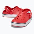 Slides Schlappen  Kinder Crocs Crocband Clog T flame 11