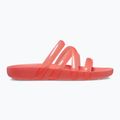Crocs Splash Glossy Strappy Damen Flip-Flops neon watermelon 9