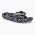 Flip-Flops Crocs Mellow Marbled Recovery black/charcoal 8