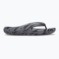 Flip-Flops Crocs Mellow Marbled Recovery black/charcoal 9