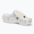 Slides Schlappen  Kinder Crocs Classic Starry Glitter white 4