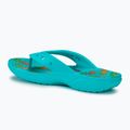 Crocs Baya II Graphic Flip Damen digital aqua/multi Flip Flops 3