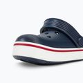 Kinder Crocs Crocband Clean Of Court Clog navy/pepper Pantoletten 9