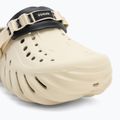 Crocs Echo Clog Pantoffeln bone/schwarz 8