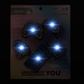 Anstecknadeln Crocs Lights Up Neon Gamer lights up neon gamer 5 pack 2