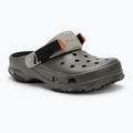 Crocs All Terrain staubig oliv/multicolor Flip-Flops