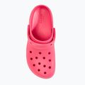 Crocs Classic Platform Clog Damen Flip-Flops hyper rosa 6