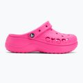 Crocs Baya Platform Clog Flip Flops elektrisch rosa 3