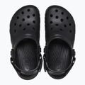 Crocs Duet Max II Clog Kinder Flip-Flops schwarz 13