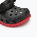 Crocs Duet Max II Clog Kleinkind Flip-Flops schwarz/varsity rot 8