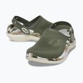 Crocs LiteRide 360 Marbled Clog armeegrün/multi flip-flops 10