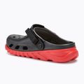 Crocs Duet Max II Clog schwarz/varsity rot flip-flops 4