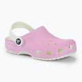 Slides Schlappen  Kinder Crocs Classic Glow in the Dark flamingo 2