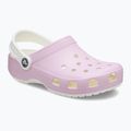 Slides Schlappen  Kinder Crocs Classic Glow in the Dark flamingo 9