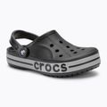 Crocs Bayaband Reflektierende Band Clogs schwarz 2