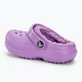 Slides Schlappen  Kinder Crocs Classic Lined orchid 4