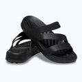 Crocs Getaway Riemchen Pantoletten für Frauen schwarz 8