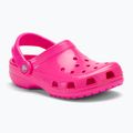 Crocs Classic Neon Highlighter Clog rosa Crush Kinder Flip-Flops 2