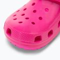 Crocs Classic Neon Highlighter Clog rosa Crush Kinder Flip-Flops 8