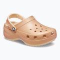 Crocs Classic Platform Glitter shitake Damen Flip-Flops 9