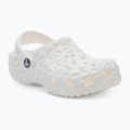 Crocs Classic Geometric Clog Kinder Flip-Flops weiß 2