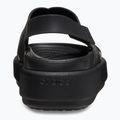 Crocs Brooklyn Luxe Cross Strap Damen Sandalen schwarz 10