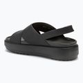 Crocs Brooklyn Luxe Cross Strap Damen Sandalen schwarz 3