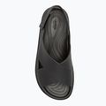 Crocs Brooklyn Luxe Cross Strap Damen Sandalen schwarz 5