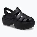 Sandalen Damen Crocs Stomp Fisherman Sandal black
