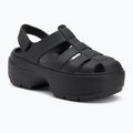 Sandalen Damen Crocs Stomp Fisherman Sandal black