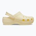 Crocs Classic Platform Clog Buttercreme Damen Flip-Flops