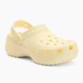Crocs Classic Platform Clog Buttercreme Damen Flip-Flops 2