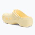 Crocs Classic Platform Clog Buttercreme Damen Flip-Flops 4
