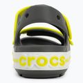 Sandalen Kinder Crocs Crocband Cruiser Kids slate grey/acidity 6