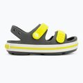 Sandalen Kinder Crocs Crocband Cruiser Toddler slate grey/acidity 2
