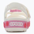 Crocs Crocband Cruiser Pet Kinder Sandalen weiß/rosa Tweed 6