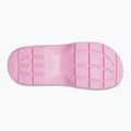 Crocs Stomp Slide Damen rosa Tweed-Flipflops 11