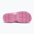 Crocs Stomp Slide Damen rosa Tweed-Flipflops 4
