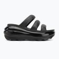 Crocs Mega Crush Dreifach-Riemen Flip-Flops schwarz 2