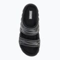 Crocs Classic Cozzzy Overpuff Sandale schwarz 5