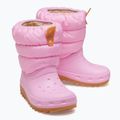 Kinder-Schneestiefel Crocs Classic Neo Puff pink tweed/gum 10