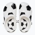 Badeschuhe Kinder Crocs Classic Basketball Clog Kids white/black 4
