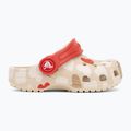 Crocs Classic Heart Print Clog Sandstein Kinder-Flip-Flops 3