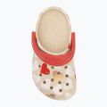Crocs Classic Heart Print Clog Sandstein Kinder-Flip-Flops 6