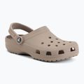 Pantoletten Crocs Classic taupe 2
