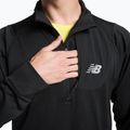 Herren Trainings-T-Shirt New Balance Top NB Heat Grid Half Zip schwarz NBMT23252BK 5