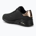 Damenschuhe SKECHERS Uno Golden Air black/black/metalic 3