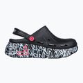 Badeschlappen Schlappen Damen SKECHERS JGoldcrown Max Cushioning Foamies Love True black 10