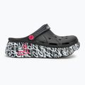 Badeschlappen Schlappen Damen SKECHERS JGoldcrown Max Cushioning Foamies Love True black 3