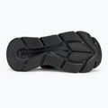 Badeschlappen Schlappen Damen SKECHERS JGoldcrown Max Cushioning Foamies Love True black 5